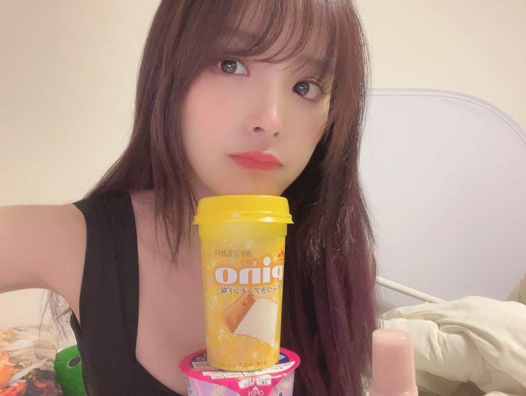 のインスタグラム：「最近ハマってるコンビニ商品🫶」