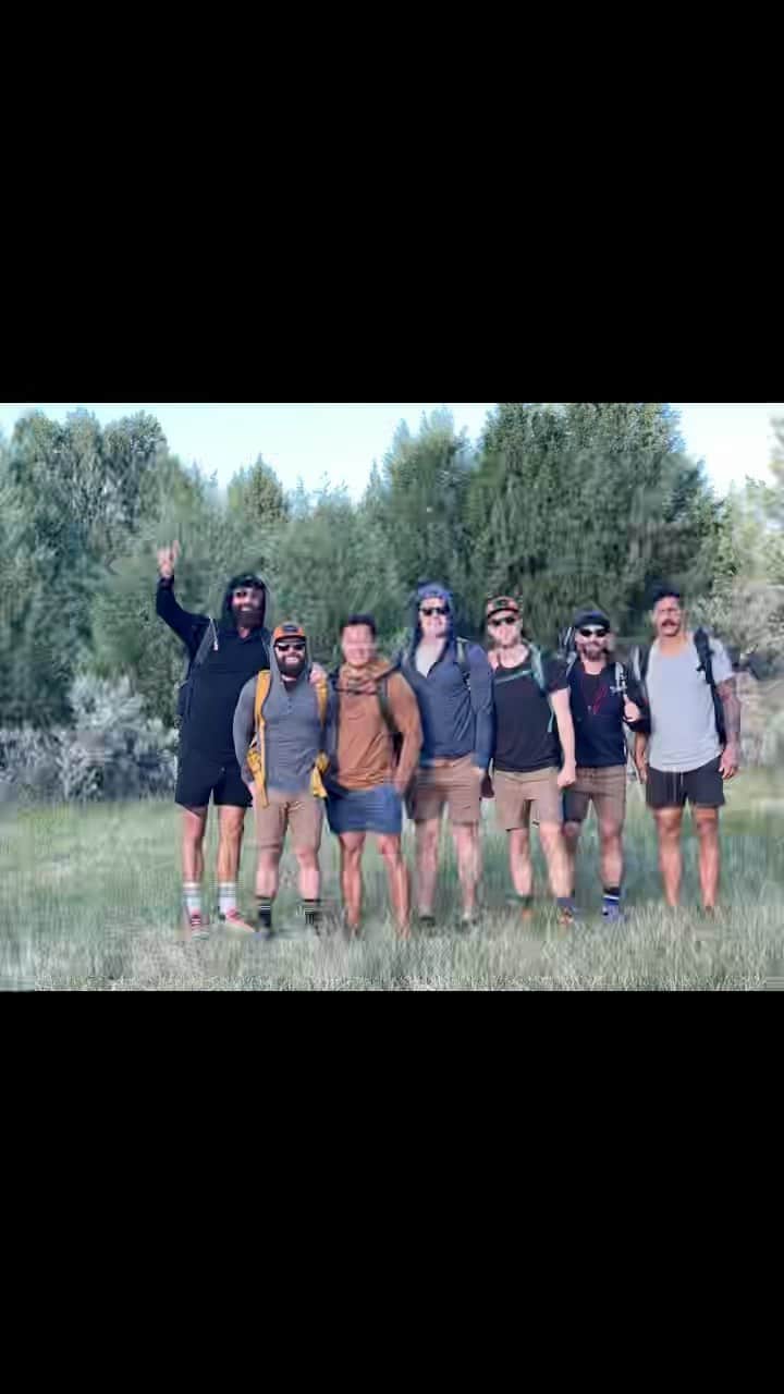 ネイサン・アンダーソンのインスタグラム：「17 miles through the Virgin River Narrows with the fellas.」