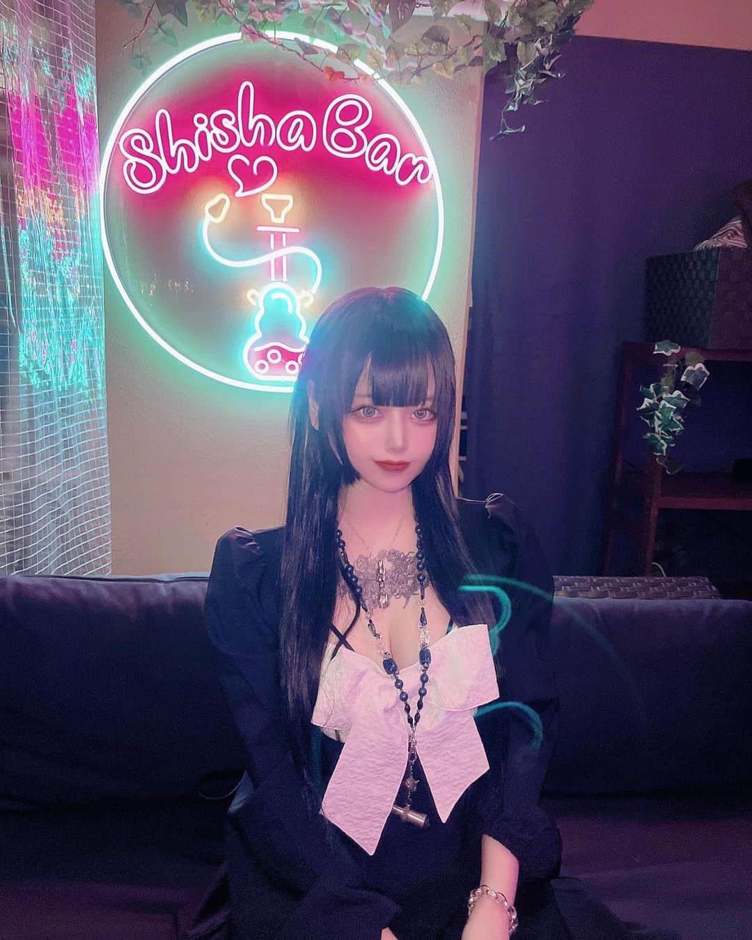 ももかわのインスタグラム：「初 pukupuku秋葉原店🫦  #シーシャ #shisha #tattoo #tattoogirl  #秋葉原 #秋葉原カフェ #シーシャバー」