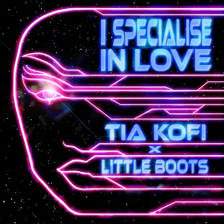 リトル・ブーツのインスタグラム：「Beyond excited to be collaborating on our brand new single! “I Specialise In Love” is out this Friday! 💖 Get ready for some @tiakofi and @littlebootsmusic disco magic ✨ Presave link in bio」