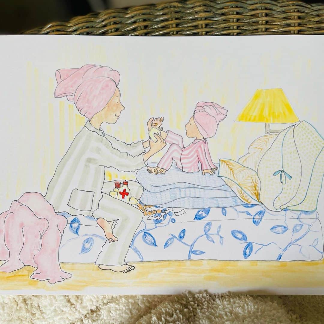 結城アンナさんのインスタグラム写真 - (結城アンナInstagram)「🎨優しく、優しく…🫶🏼Be kind✨  🕊Peace & Kindness🕊  ✨May all your dreams come true✨  #ayukihouse_illustration #イラスト #水彩 #illustration #watercolor」5月25日 6時17分 - ayukihouse