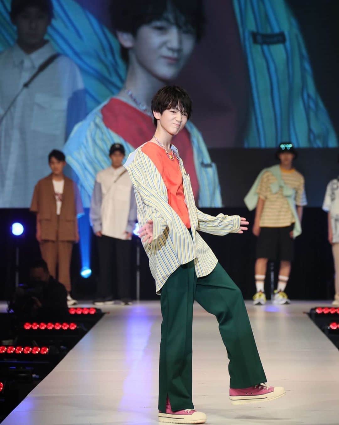 ニコ☆プチのインスタグラム：「NOEL🌈💚  Spring & Summer Collection  From N ☆ P Boys！  #浅賀望大 #ニコプチメンモ  #プチコレ #プチコレ2022」
