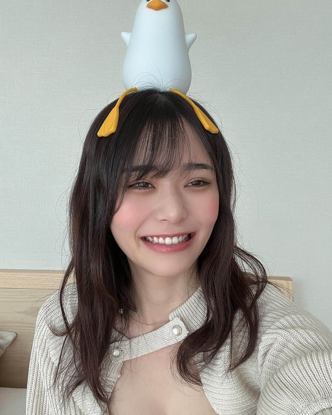 雛野ぽぽさんのインスタグラム写真 - (雛野ぽぽInstagram)「光るひよこさん🐣ベットの脇に置いて使ってる！Amazonで買ったの！」5月1日 21時43分 - 1mariannnnn