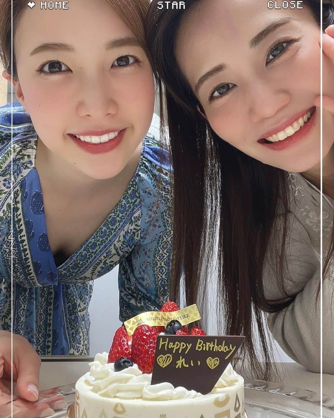 工藤沙織のインスタグラム：「大好きなれいさん @handmade_ray のお誕生日を一足早くお祝い🎂❤️  そして、アンバサダーをさせていただいている @highfivesalad のサラダもどうしても食べてほしくてお持ち寄り🥗  れいさんのポーセラーツのお皿に入れると、益々サラダが美味しそうに見えて、改めてどんな器によそってあげるのかも大切だなと思いました☺️  人とのご縁って不思議なもので、こうして仲良くなれたことが感謝でしかない。 いつも本当にありがとう。  遺伝子と腸内解析もしてくれていて、腸内のプランニングがまだだったので、お食事の後にアドバイスさせていただきました🙏🌸  あの菌が増えるように、サプリとお食事を意識して3ヶ月スパンで、更に美しくそして健康になれるようサポートさせていただきます💕  #大好きな人 #遺伝子解析 #腸活 #自分の人生を生きる #自己肯定感を高める #30代女子 #健康になりたい #自分を知る」