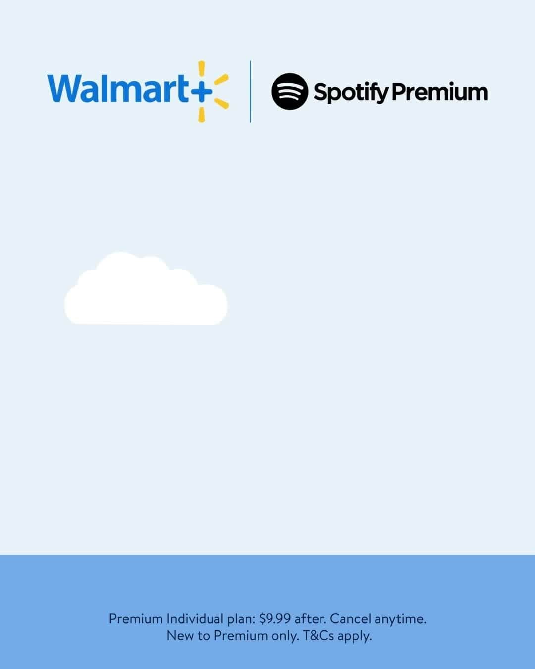 Wal-Mart Stores, Incのインスタグラム：「Walmart+ just dropped something hot—our newest member benefit. Here’s Spotify Premium on us.」