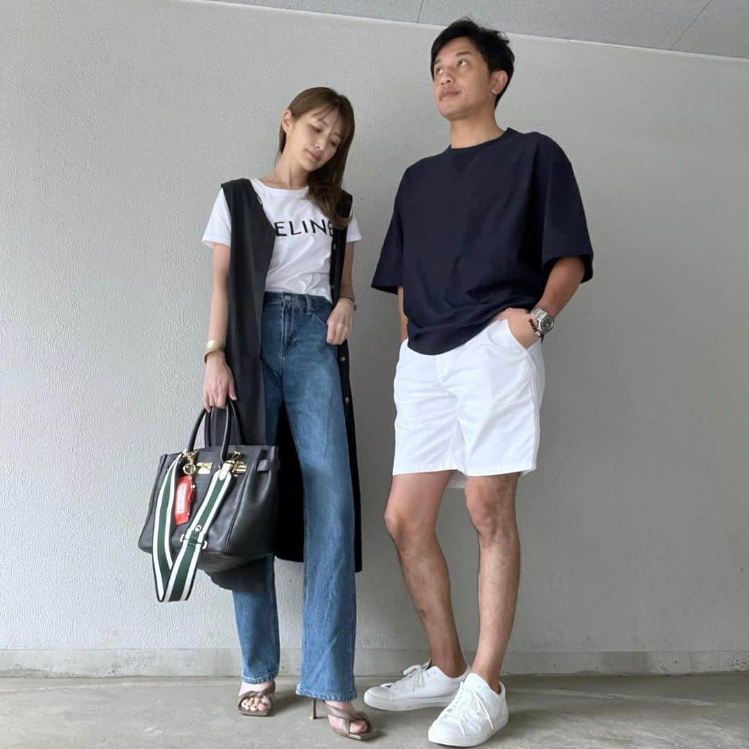 *✭ᏋണᎥ✭*さんのインスタグラム写真 - (*✭ᏋണᎥ✭*Instagram)「ㅤㅤㅤㅤㅤㅤㅤㅤ 昨日載せたリールのコーデの1つ←🥹 ㅤㅤㅤㅤㅤㅤㅤㅤ ジレ初めてだけどこれいいね♡ ㅤㅤㅤㅤㅤㅤㅤㅤ ワシ的に👳🏿‍♂️さんのコーデ上下3千円以下が優秀だと思ってる🥺 ㅤㅤㅤㅤㅤㅤㅤㅤ  #大人シンプル#オトナカジュアル#大人コーデ#着回しコーデ#高身長コーデ #166cmコーデ #骨格ウェーブ#166cm#partegram#locari  #deuxiemeclasse #ドゥーズィエムクラス#musededeuxiemeclasse#夫婦コーデ#夫婦#カップルコーデ#UNIQLO#GU」5月2日 18時14分 - emiliopucci__