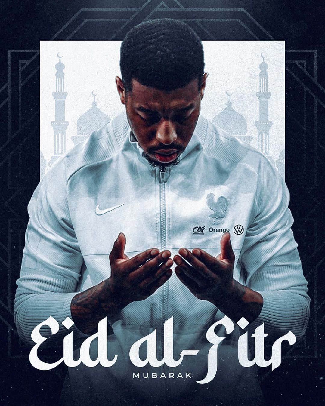 プレスネル・キンペンベさんのインスタグラム写真 - (プレスネル・キンペンベInstagram)「Eid al-fitr Mubarak to all my brothers and sisters In the world 🤲🏾❤️ #alhamdulillah#LAFORCE」5月2日 22時44分 - kimpembe3