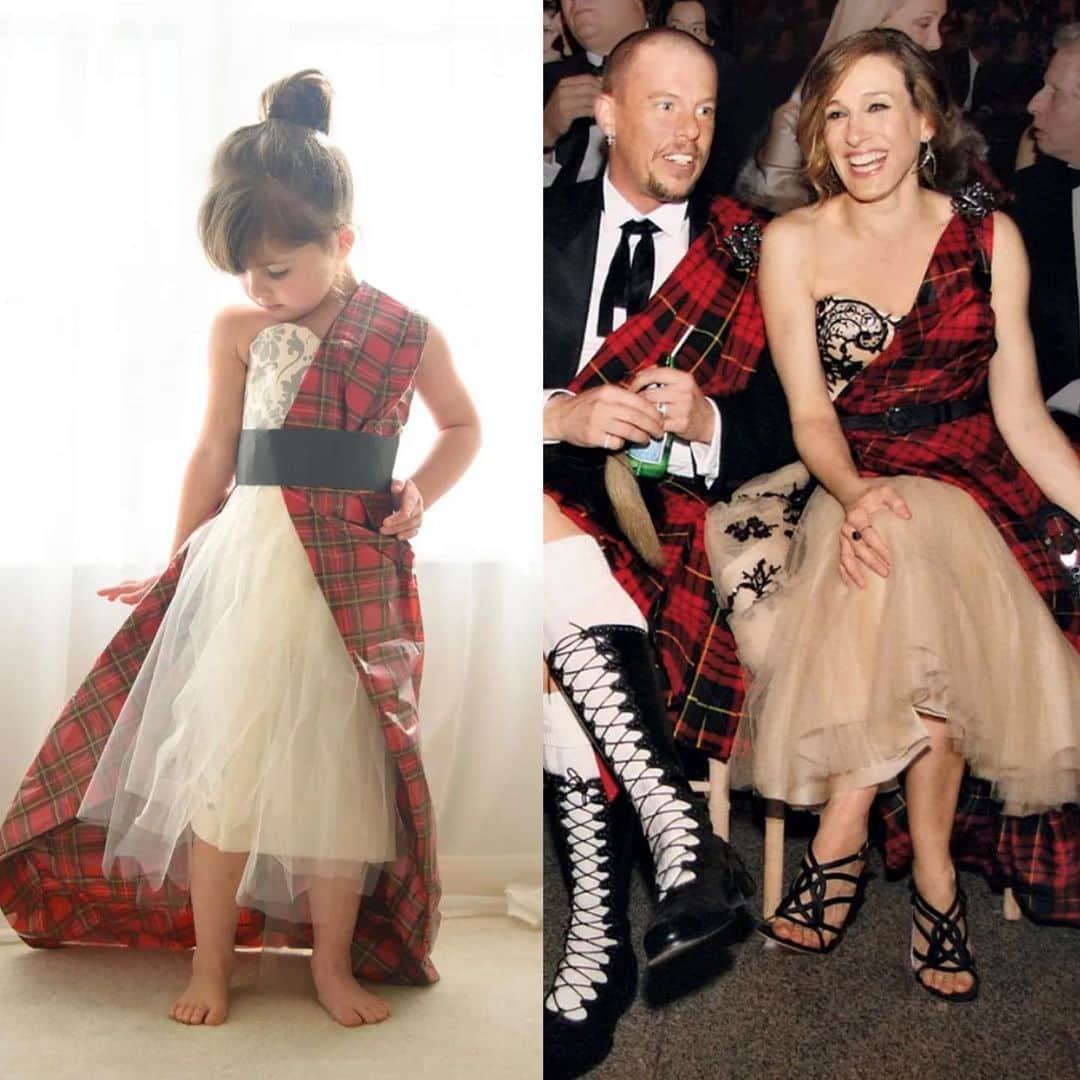 Angie Keiserのインスタグラム：「Happy First Monday in May, fashion friends 🖤 A little flashback to hold us over until the main event 🙂 Cannot believe it was 8! years ago that we teamed up with @voguemagazine for this fun paper dress collab 🖤 Time flies! #FashionByMayhem」