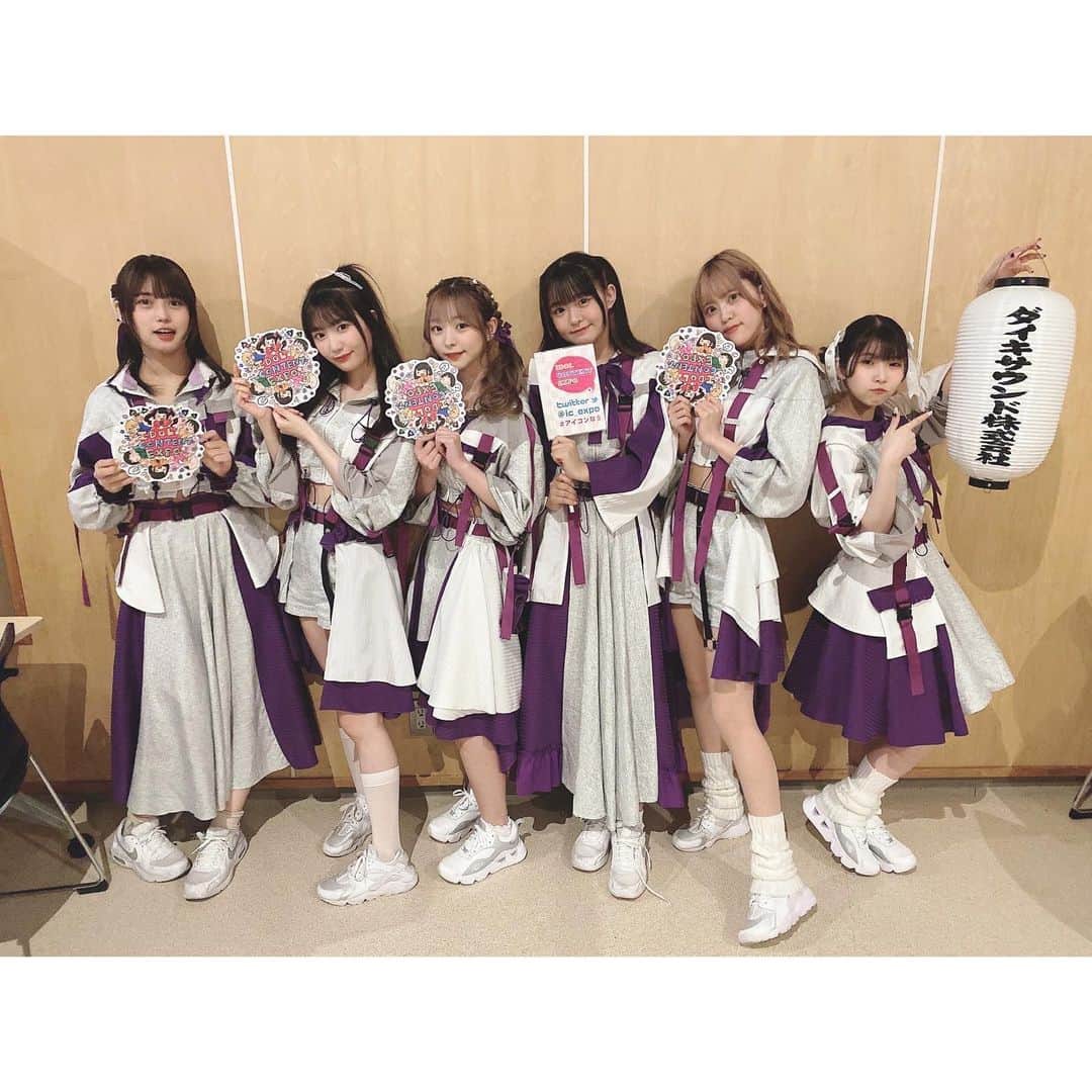 月に足跡を残した6人の少女達は一体何を見たのか…さんのインスタグラム写真 - (月に足跡を残した6人の少女達は一体何を見たのか…Instagram)「IDOL CONTENT EXPO ありがとうございました🌙」5月2日 23時30分 - tsukiato_staff