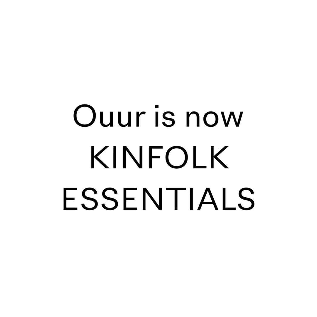 アウアーのインスタグラム：「Hello again! We’re relaunching this account as Kinfolk Essentials—a place to discover the new line of home and beauty brands and products from the makers of @kinfolk, created to instil rituals and invite sensory pleasure into everyday life. Thanks to all of you for supporting the Ouur Collection over the years! Stay tuned for more updates on new launches.」