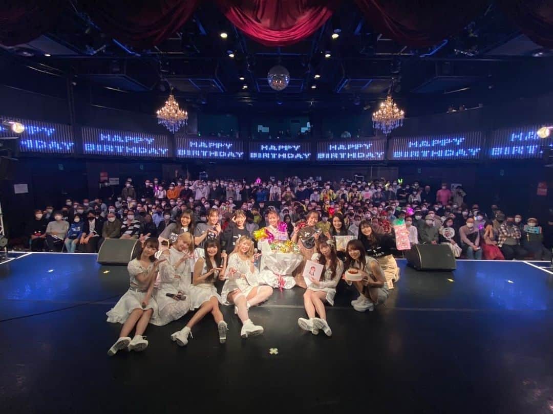 岩佐美咲のインスタグラム：「AKB48で同期だった鈴木まりやちゃんの生誕イベントにゲスト出演させて頂きました！　　　　　　　 楽しかった♡」