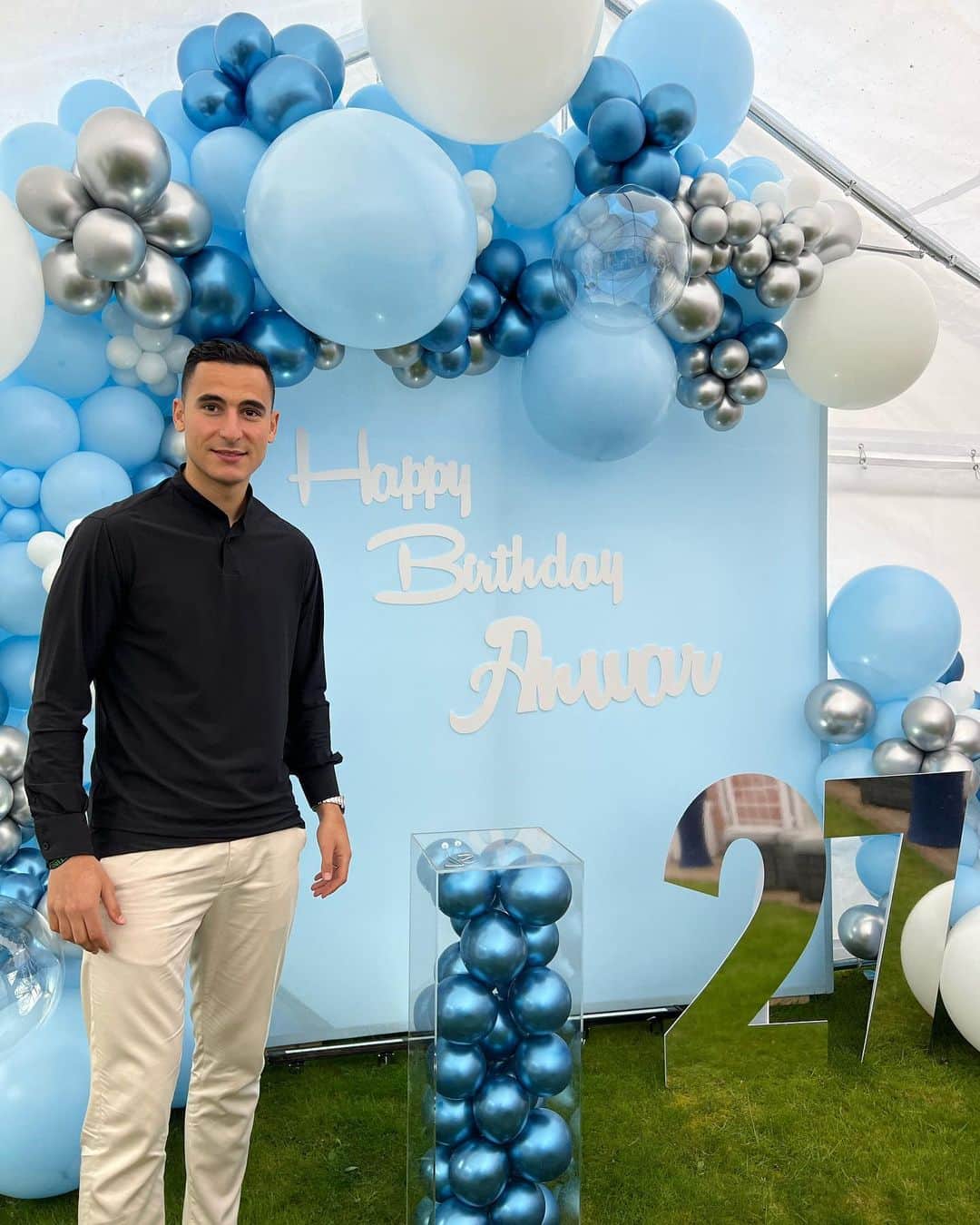 アンワル・エル・ガジのインスタグラム：「Had some nice days with family and friends. I want to thank everyone for the lovely birthday wishes. ❤️🙌🏼 #alhamdulillah」