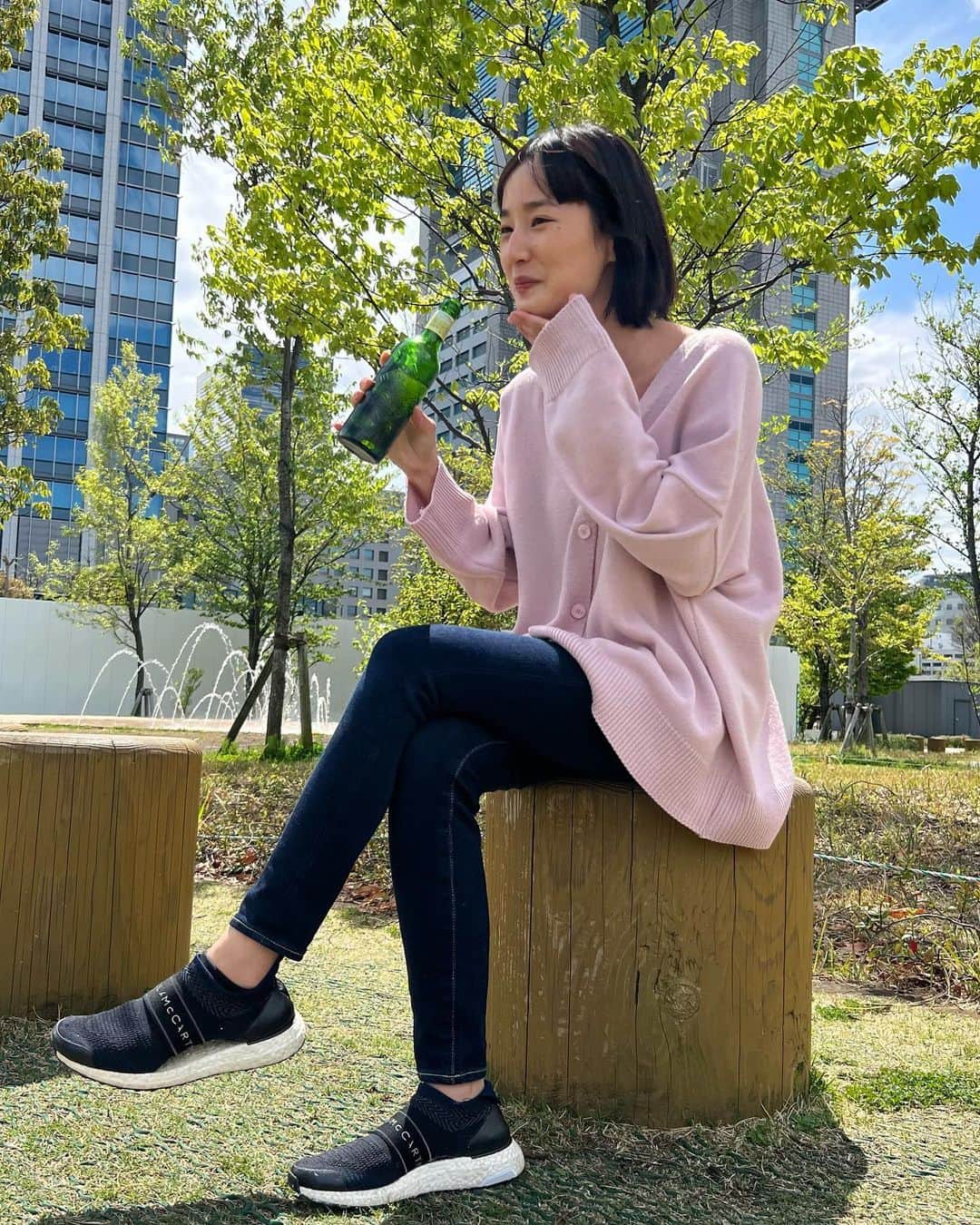 高嶋香帆のインスタグラム：「ゴールデンウィークあっという間に終わっちゃうね！🍻」