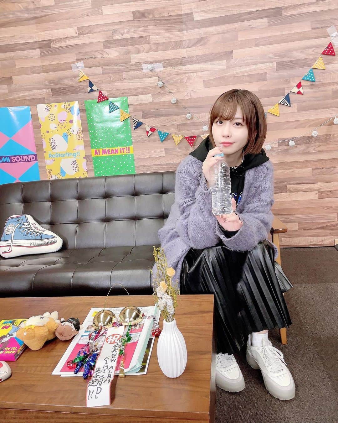 愛美のインスタグラム：「🥤🥤🥤」