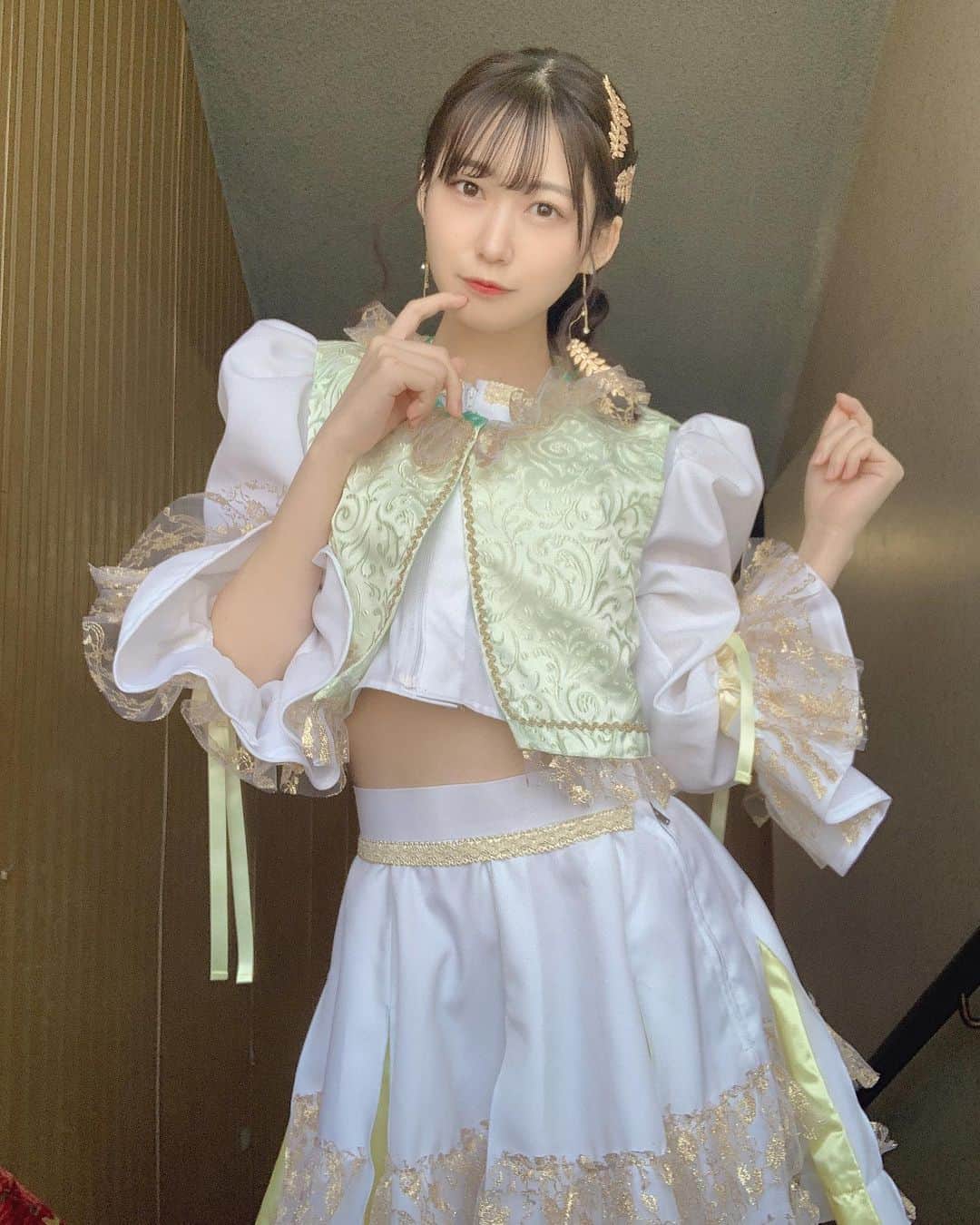 空野青空のインスタグラム：「おなか㊙️🤫」