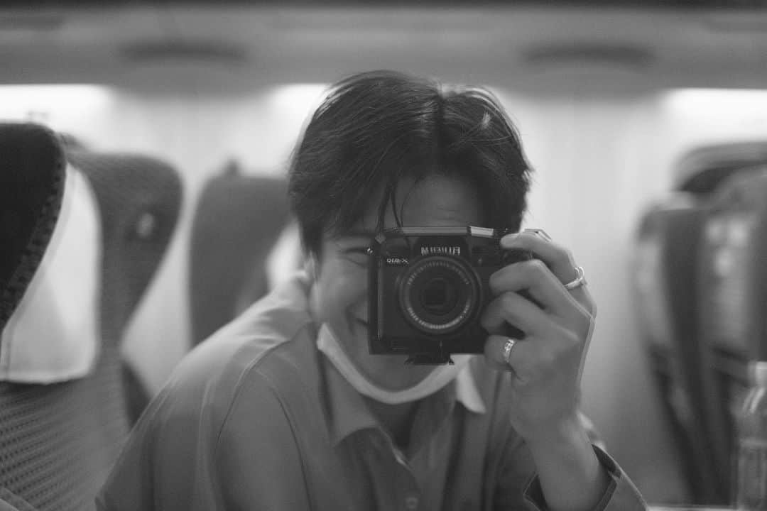 森崎ウィンのインスタグラム：「大阪からの帰り。 #dancingcharterflight」