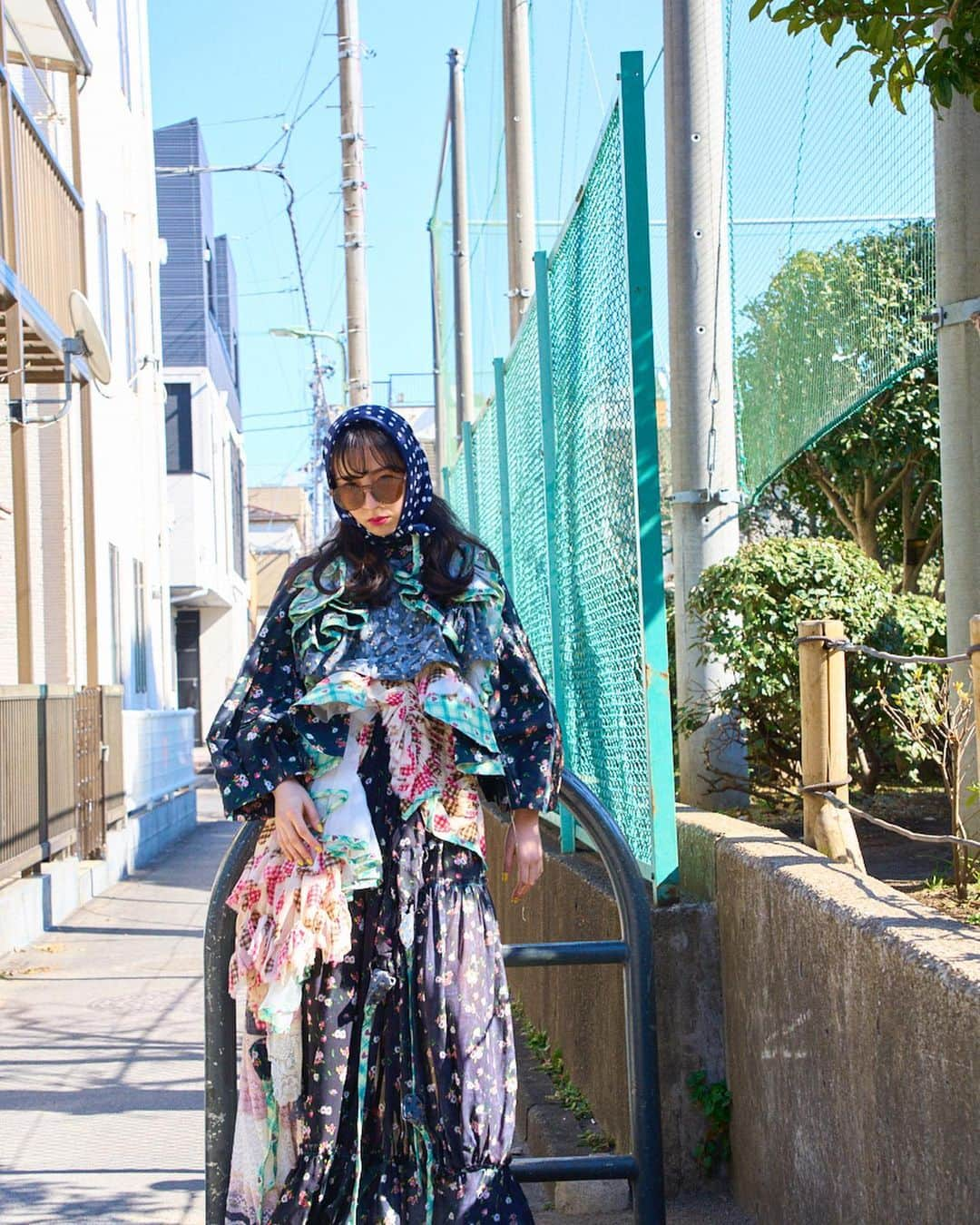 小高サラさんのインスタグラム写真 - (小高サラInstagram)「🕶💄🌞  Dress: @fuki_goto  Cam: @158nkao  Hm: @hnki.s  St: @sa_yam  #作品撮り#小高サラ」5月4日 21時53分 - sara_odaka_official