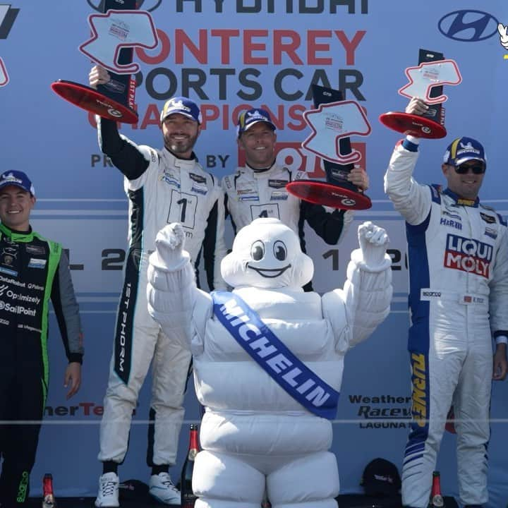 ミシュランのインスタグラム：「Michelin had a wonderful experience at WeatherTech Raceway Laguna Seca for IMSA. Our fan zone showcased the many ways Michelin performance is felt on the street while the racing displayed our technology built for the track. #IMSA #michelinmotorsport #michelinpilotsport」