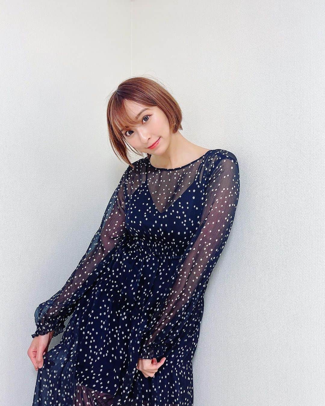緒方咲さんのインスタグラム写真 緒方咲instagram おはよう Snidel スナイデル Snidelsnap Snidelコーデ コーデ 今日の服 今日のコーデ ワンピース ワンピ ワンピース好きな人と繋がりたい ファッション Fashion 高身長コーデ 高身長女子 高身長