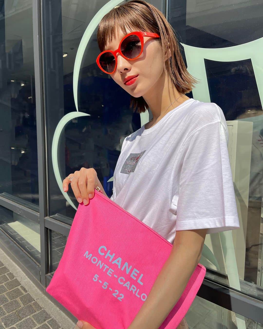 飯島望未のインスタグラム：「@chanelofficial May 5th 22:00(JST)  Chanel Cruise Collection  #chanelcruise」