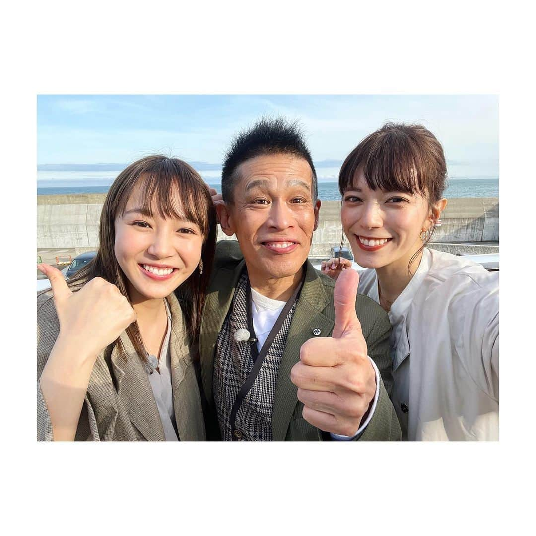 三谷紬さんのインスタグラム写真 - (三谷紬Instagram)「* 今夜19時からの 『ウラ撮れちゃいました』のロケに 参加させていただきました🙇‍♂️ 柳沢慎吾さんの地元、小田原をぶらり！ あまり知らなかった小田原を 森千晴ちゃんと共に 慎吾さんがたくさん案内してくださり、 大満足の1日でした❤︎ 森ちゃん、この日が初めましてでしたが 明るくて可愛くて…何より若々しくて🥺 年齢差もあり、 なかなかの珍道中になっているはず… ぜひご覧ください！ （このロケ、体重測定の前日でした笑 それを知った上で見ると私相当食べてるなと思うはず笑） 写真の時のみマスクを外しています。 * #ウラ撮れちゃいました#柳沢慎吾 さん#森千晴 アナ#小田原#ロケ#神奈川#グルメ#gourmet#珍道中#ウラ#裏#知らない#体重#測定#直前#爆食い#ダイエット#おやすみ#テレビ朝日#アナウンサー#三谷紬」5月5日 18時21分 - mitani_tsumugi