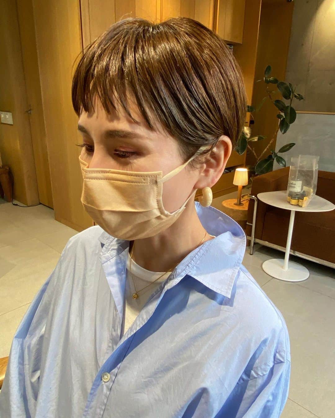土田瑠美のインスタグラム：「大人ショート🌿」