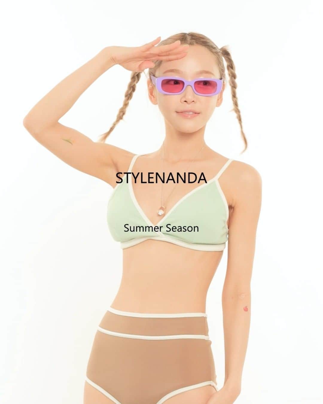 STYLENANDAのインスタグラム：「Stylenanda Summer Season Collection🌞🏖️🌴 一足お先に夏を先取り😚  #STYLENANDA #スタイルナンダ #韓国ファッション」