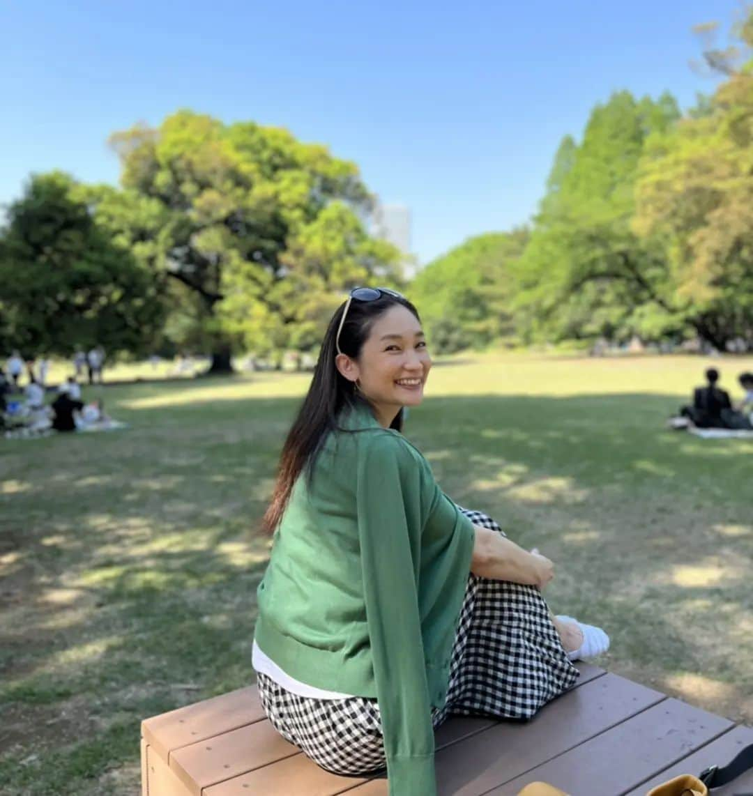 星奈優里のインスタグラム：「#こどもの日 🎏 いいお天気だったー☀️」