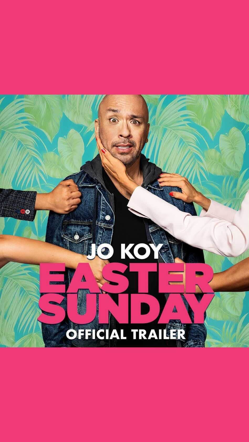 チェルシー・ハンドラーのインスタグラム：「My baby @jokoy has got a big movie coming out, because he’s a badass. @eastersunday is in theaters August 5th!」