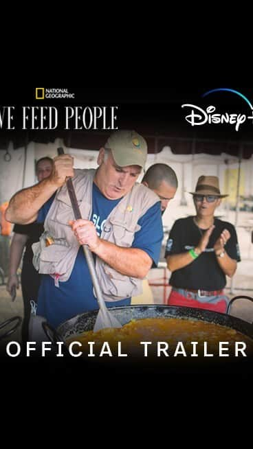 ロン・ハワードのインスタグラム：「@ImagineDocs, @NatGeoDocs, @BrianGrazer and I are so proud to share the story of @ChefJoseAndres and @WCK as they feed and empower people around the world. Witness their journey to save the world, one meal at a time. #WeFeedPeople starts streaming on May 27 only on @DisneyPlus.」