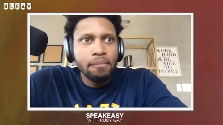 ルディ・ゲイのインスタグラム：「Here’s a clip from the latest Speakeasy podcast. It’s awesome seeing these young guys show out and deliver for a championship deserving city like Memphis Check out the rest of the pod in link in bio or wherever you get your podcasts!  Link in this bio:」