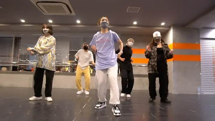 小笠原星のインスタグラム：「🫧kapoちゃんclass🫧 🎤/ Leave You Alone @ellamai  #dance #ellamai (私は1番右)」