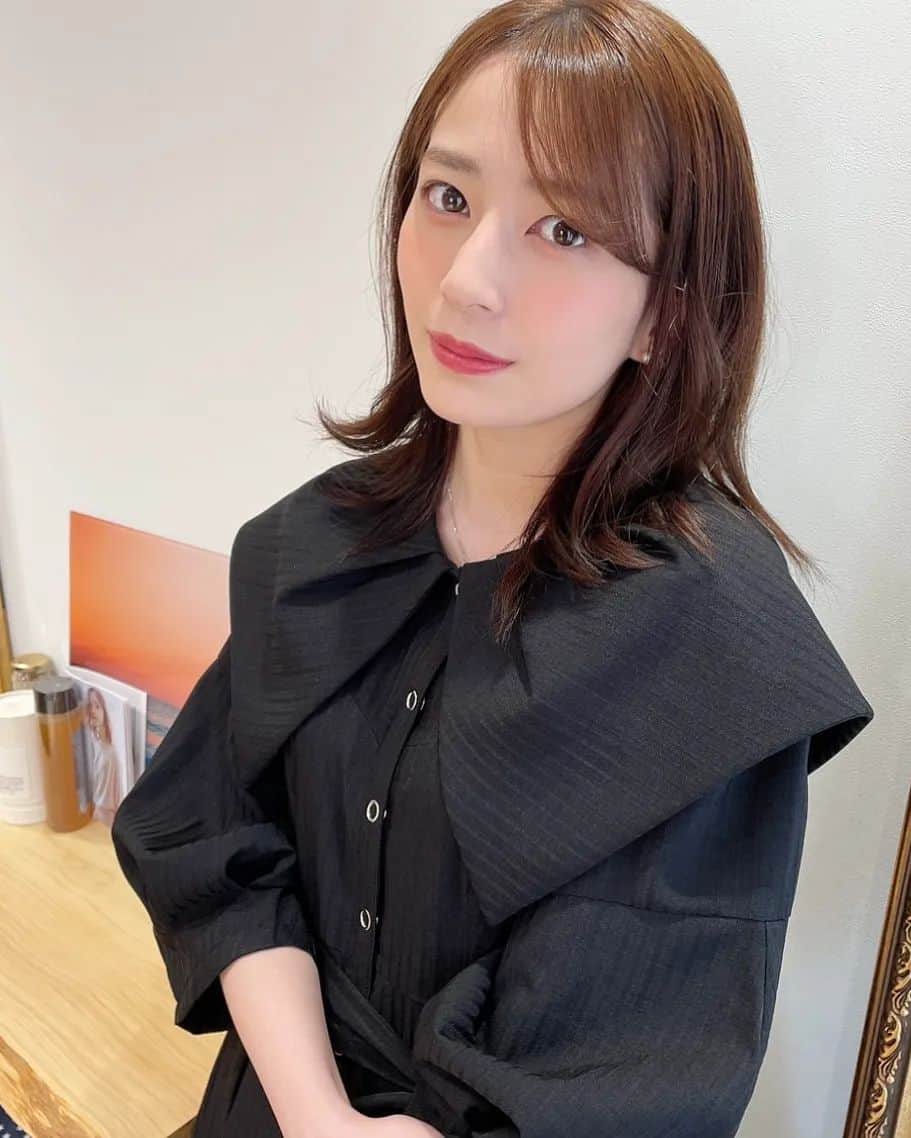 佐々木優佳里のインスタグラム：「💇‍♀️  今の髪型お気に入り★」