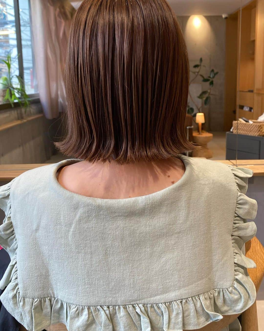 土田瑠美のインスタグラム：「シャーベットアッシュ🧊」