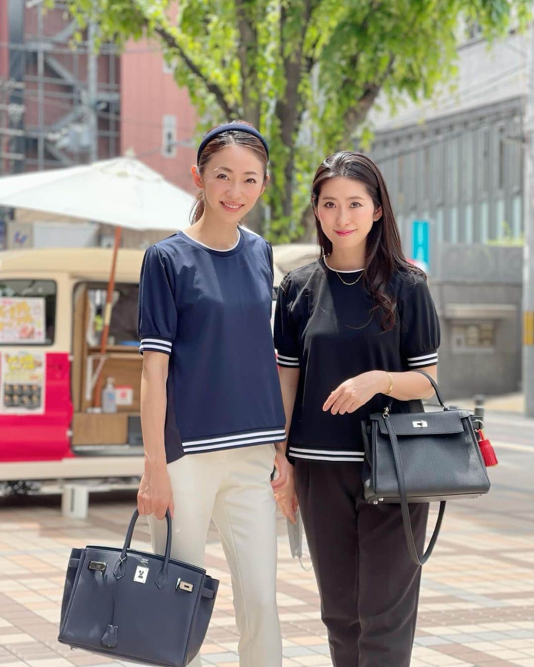 木本泉さんのインスタグラム写真 - (木本泉Instagram)「- @chikakokimoto と母と一緒に☀️  平日はびっくりするほど空いていました！  coordinate tops #fleur_clothes pants #theoryluxe  bag #hermes」5月6日 23時34分 - izumikimoto