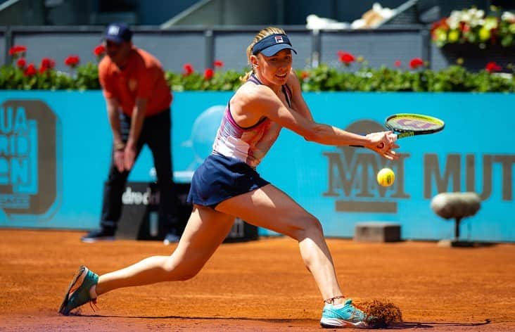 エカテリーナ・アレクサンドロワのインスタグラム：「Amazing time in Madrid!🇪🇸 Thank you @mutuamadridopen  /// Отличное время в Мадриде!🇪🇸」