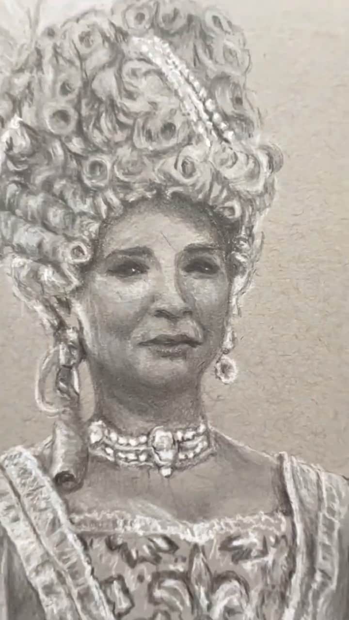 のインスタグラム：「LOVE THIS. #fanartfriday  #repost: @kathykitzmillerfineart」