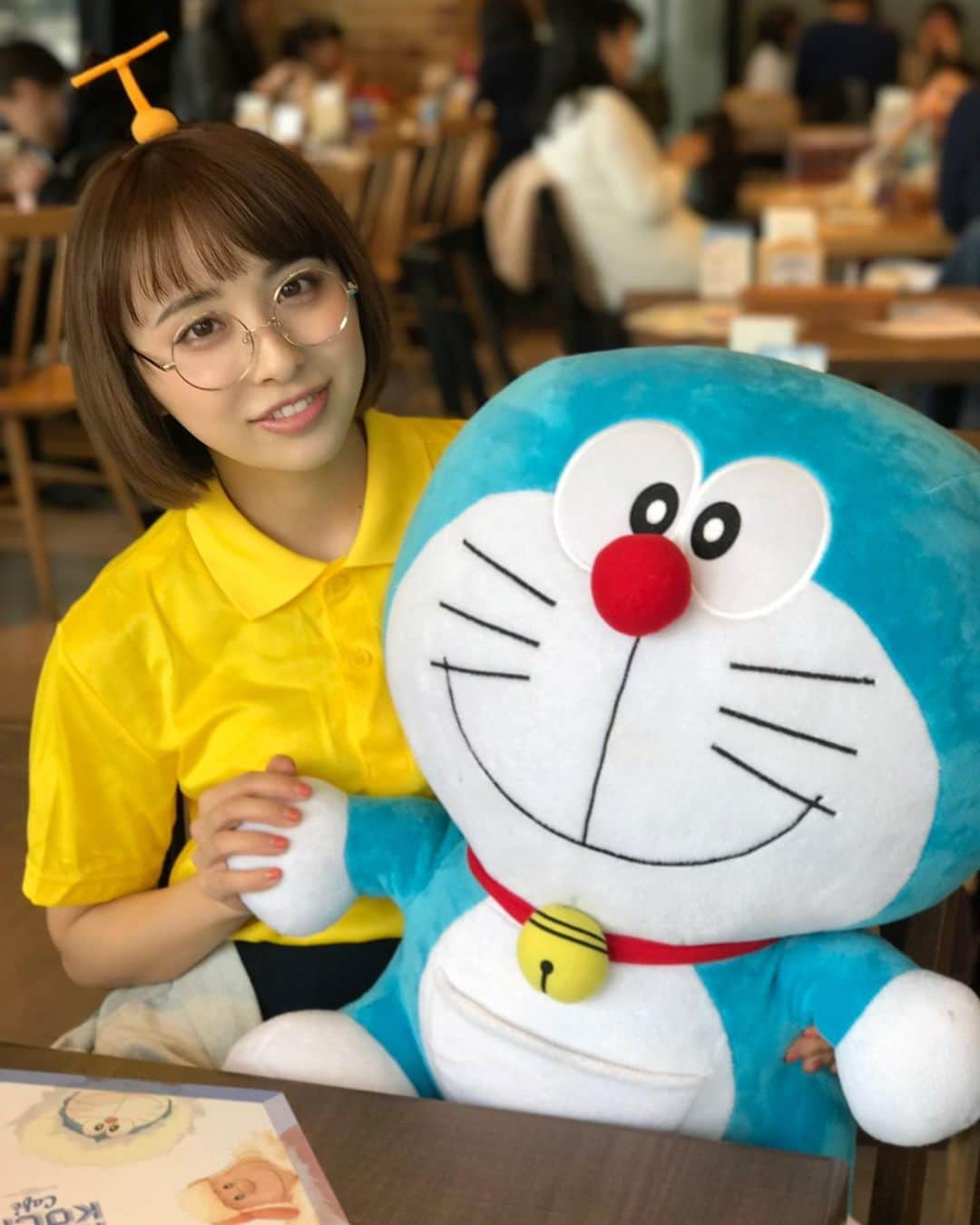 辺見玲菜のインスタグラム：「懐かしシリーズ⑤ 野比のび太👓😊 確かこれは 大好きなドラえもんののび太の部屋のVR体験にスカイツリーに行った時🤭のび太の格好で行ったって中々すごい奴www今だったら絶対出来ない🫣🫣  昨日エマちゃんも気づいたらのび太スタイルだった😂  #ドラえもん　#のび太　#ドラえもん大好き #しずかちゃん #スネ夫　#ジャイアン　#ドラえもんグッズ #ドラえもん展 #ドラえもん好きな人と繋がりたい　#ドラえもん大好き」