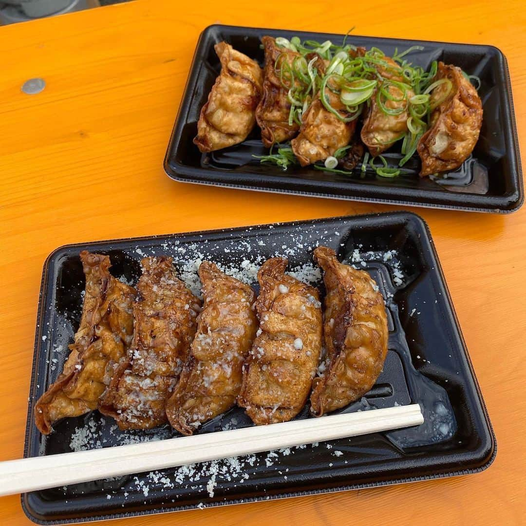 嶺百花さんのインスタグラム写真 - (嶺百花Instagram)「クラフト餃子フェスに行ってきました🥟 #嶺お洋服」5月7日 18時06分 - mine_momoka