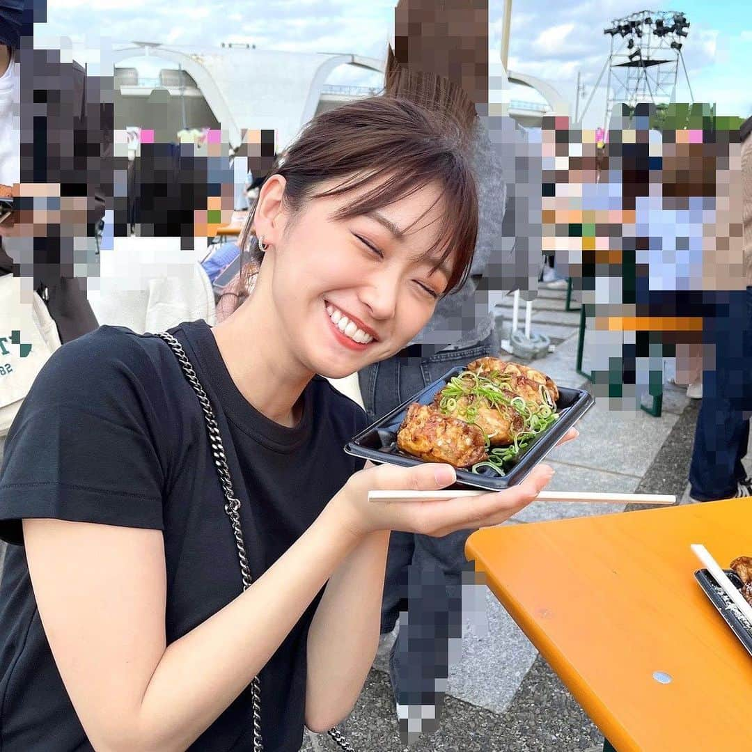 嶺百花のインスタグラム：「クラフト餃子フェスに行ってきました🥟 #嶺お洋服」