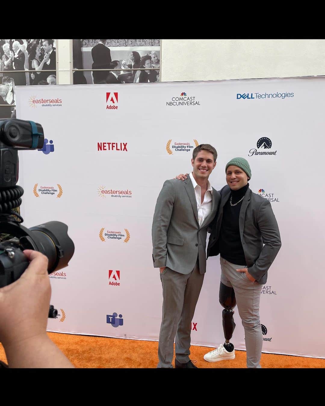 ブレイク・ジェンナーのインスタグラム：「Huge congrats to my good friend @socarb and his entire team behind their short film “Mac and Cheese. So fun going to the #easterseals @disabilityfilmchallenge . They took home best director, editor, and FILM! Proud of you, brother man」