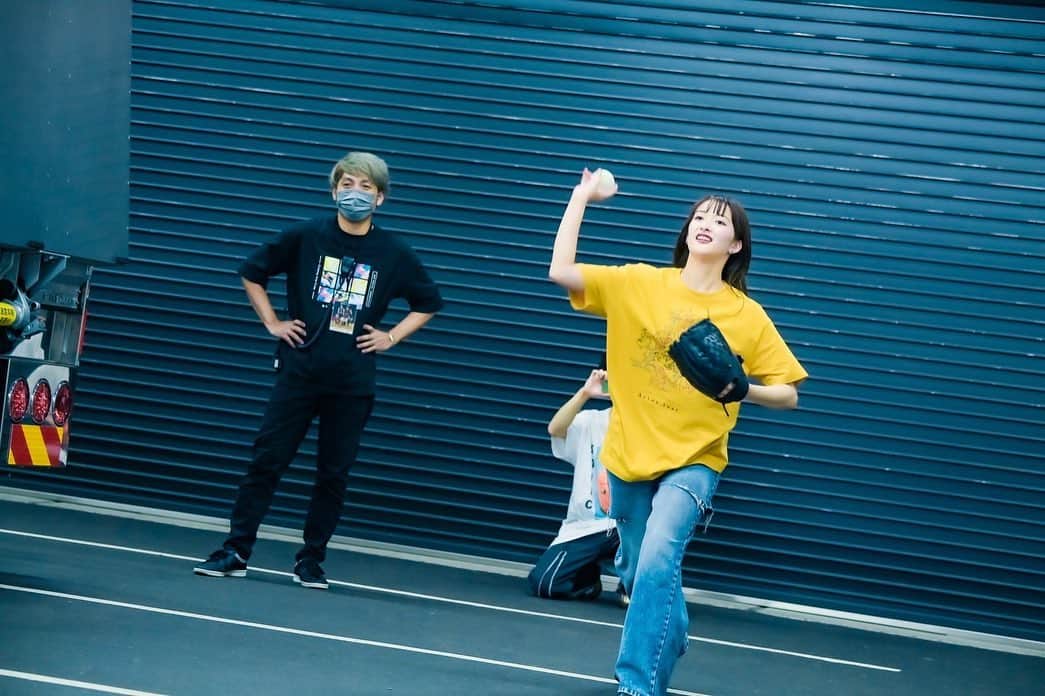 長屋晴子さんのインスタグラム写真 - (長屋晴子Instagram)「大阪day1 ありがとを✌🏻 キャッチボールはじめました⚾️  #Actortour2022 📷 by @hysmaco」5月8日 12時25分 - haruyama_555