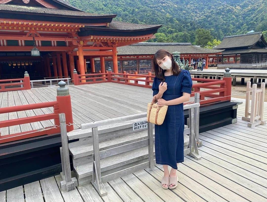 福見真紀さんのインスタグラム写真 - (福見真紀Instagram)「広島旅行⛩🍁 食べて食べて飲んで飲んで観光して野球観戦して私らしい旅行でした🙋‍♀️  #厳島神社 #広島旅行」5月8日 15時53分 - mak1ch1