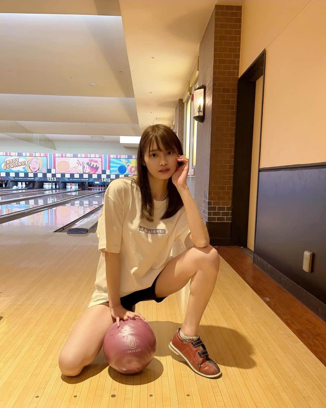 藤田いろはのインスタグラム：「🎳 ⁡ ⁡ ⁡ ⁡ ⁡ ⁡ ⁡ ⁡ ⁡ ⁡ ⁡」