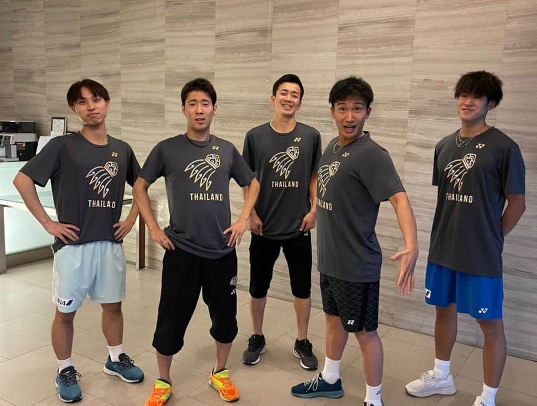 常山幹太のインスタグラム：「世界一奪還しましょ〜🔥🔥  #Yonex_Badminton #yonexThailand」