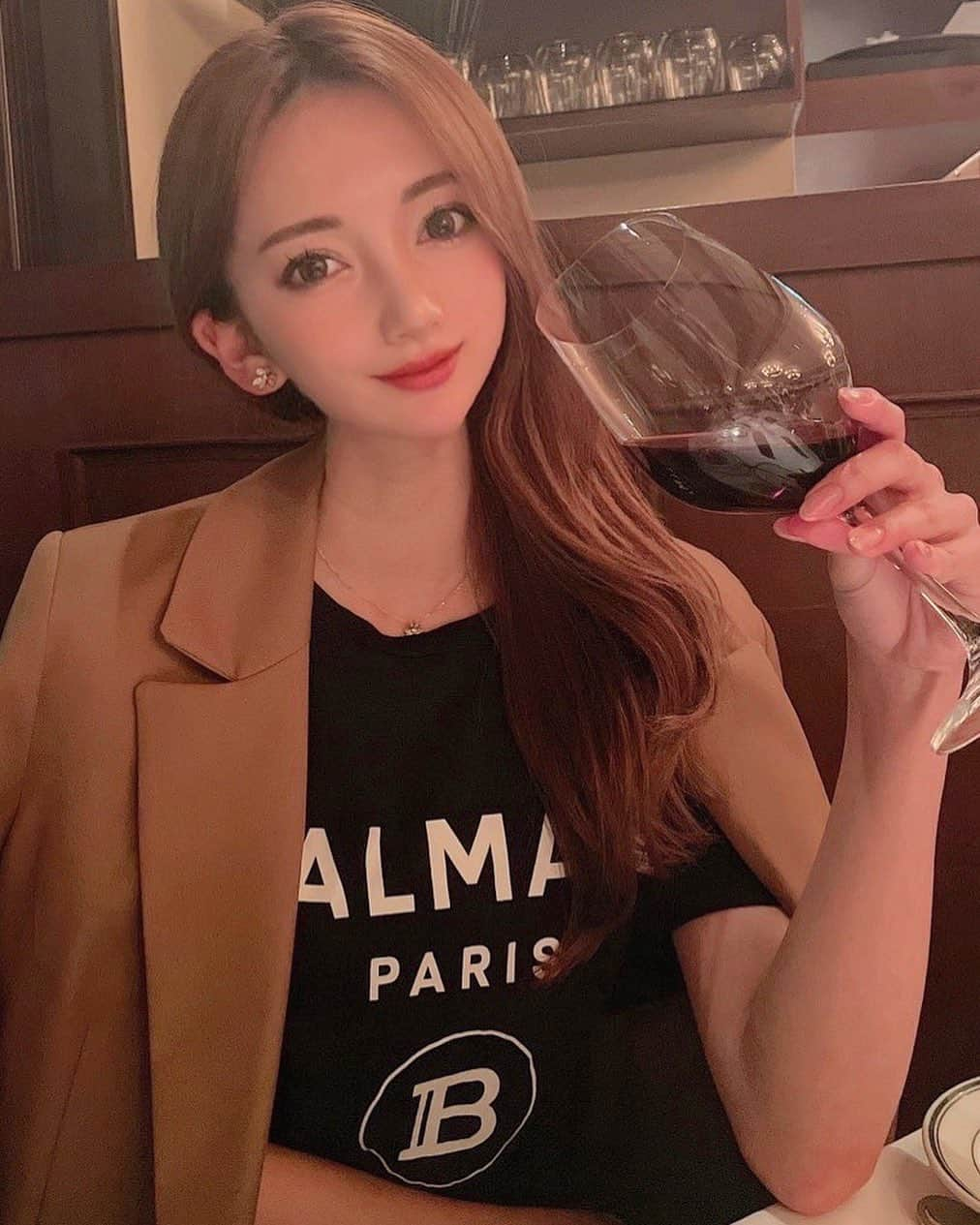 みほぽんさんのインスタグラム写真 - (みほぽんInstagram)「最近ワイン好きなの🍷」5月9日 22時22分 - mhpn_i.insta