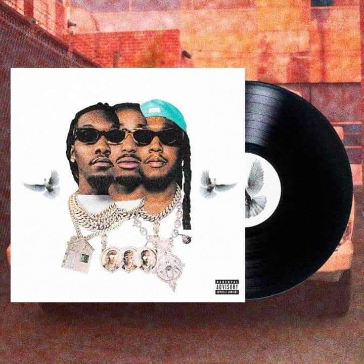 Migosのインスタグラム：「MIGO GANG 🔥 We want to thank the fans and everyone on our team that helped us get to where we are today, We just dropped #Culture3 Vinyls for the Culture, Get yours today exclusively at Target or Click the link in our bio. New Music OTW So #StayTuned!」