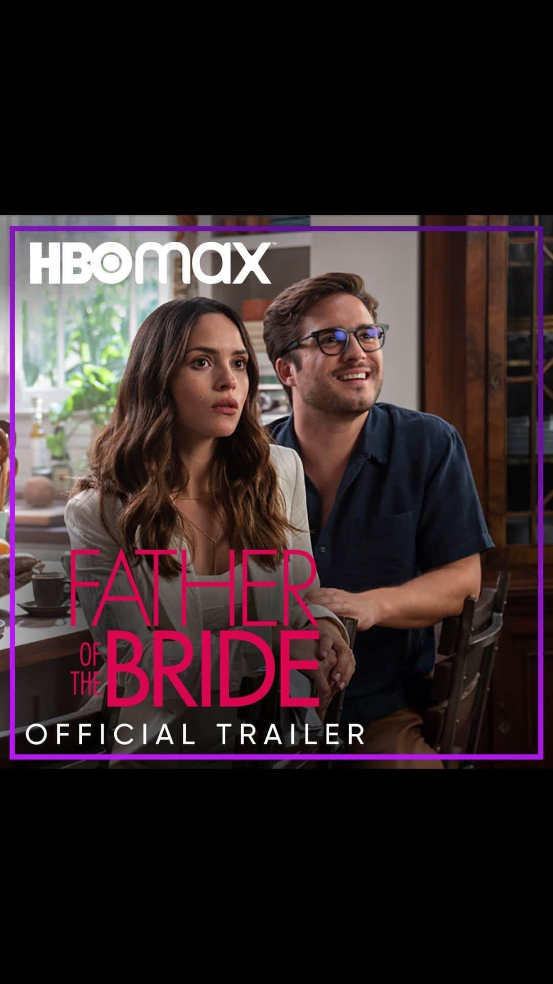 エイドイア・アージョナのインスタグラム：「Celebrate the moments that bring families together 💖  Save the date for #FatherOfTheBride, streaming June 16 on @hbomax」
