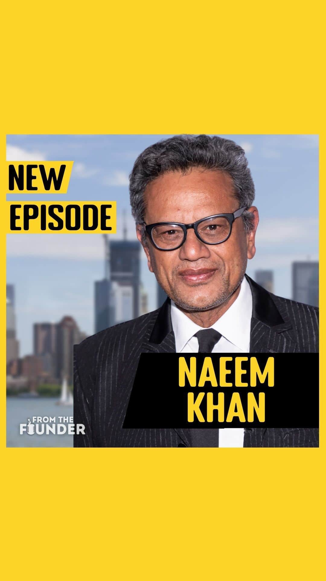 ナイーム カーンのインスタグラム：「The Untold Story Behind Naeem Khan | From The Founder  Naeem Khan is a modern fashion icon, but how did he go from a small town in India to dressing Michelle Obama and Penelope Cruz? Find out on this week's episode of From The Founder  Follow @fromthefounder for daily founder stories just like this one!  #naeemkhan #halston #lizaminnelli #obama #michelleobama」