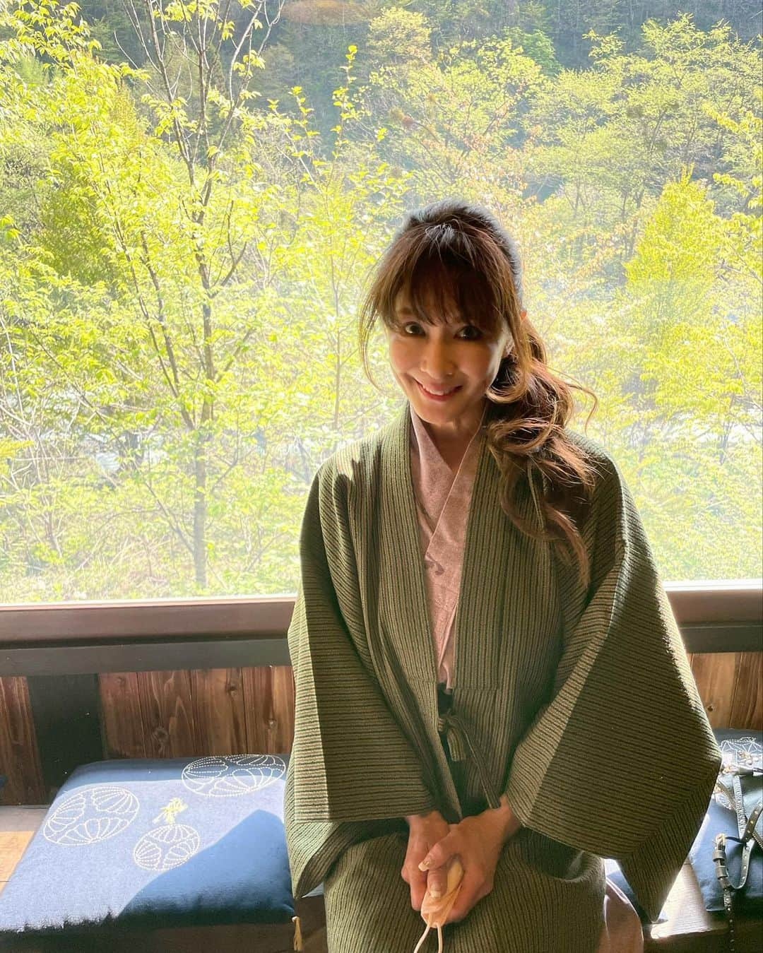 山田佳子さんのインスタグラム写真 - (山田佳子Instagram)「早朝から朝風呂三昧😍💕 気持ちよかったー😆 ⁡ ⁡ #気持ちいい朝  #朝風呂 #最高 #非日常 #癒されました #温泉旅 #楽しかった #奥飛騨 ⁡」5月10日 12時22分 - yoshiko117